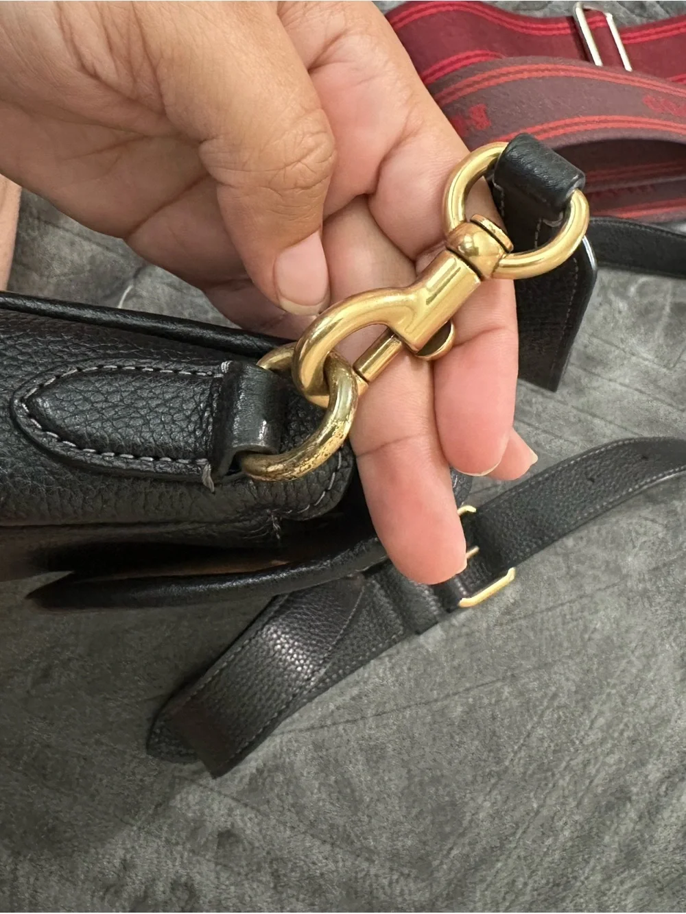 Coach Willow saddle bag